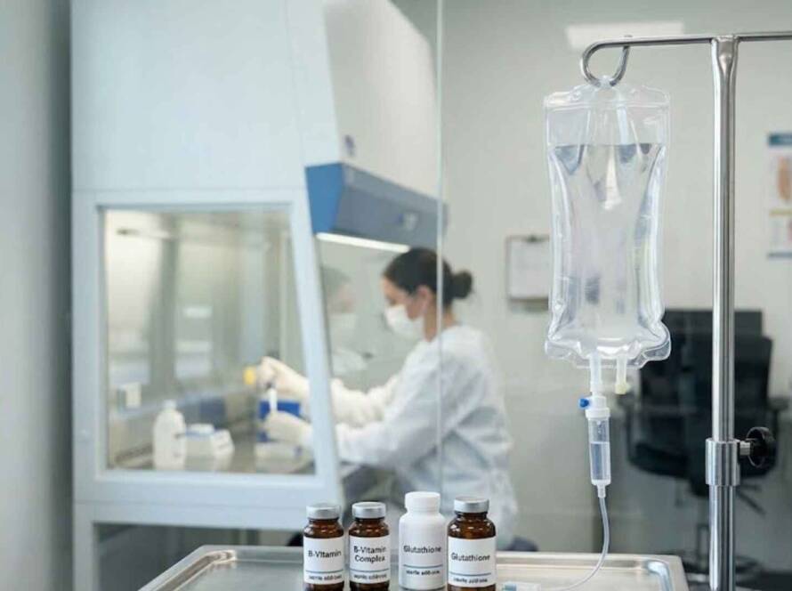 Custom-Compounded NAD+ IV Drips