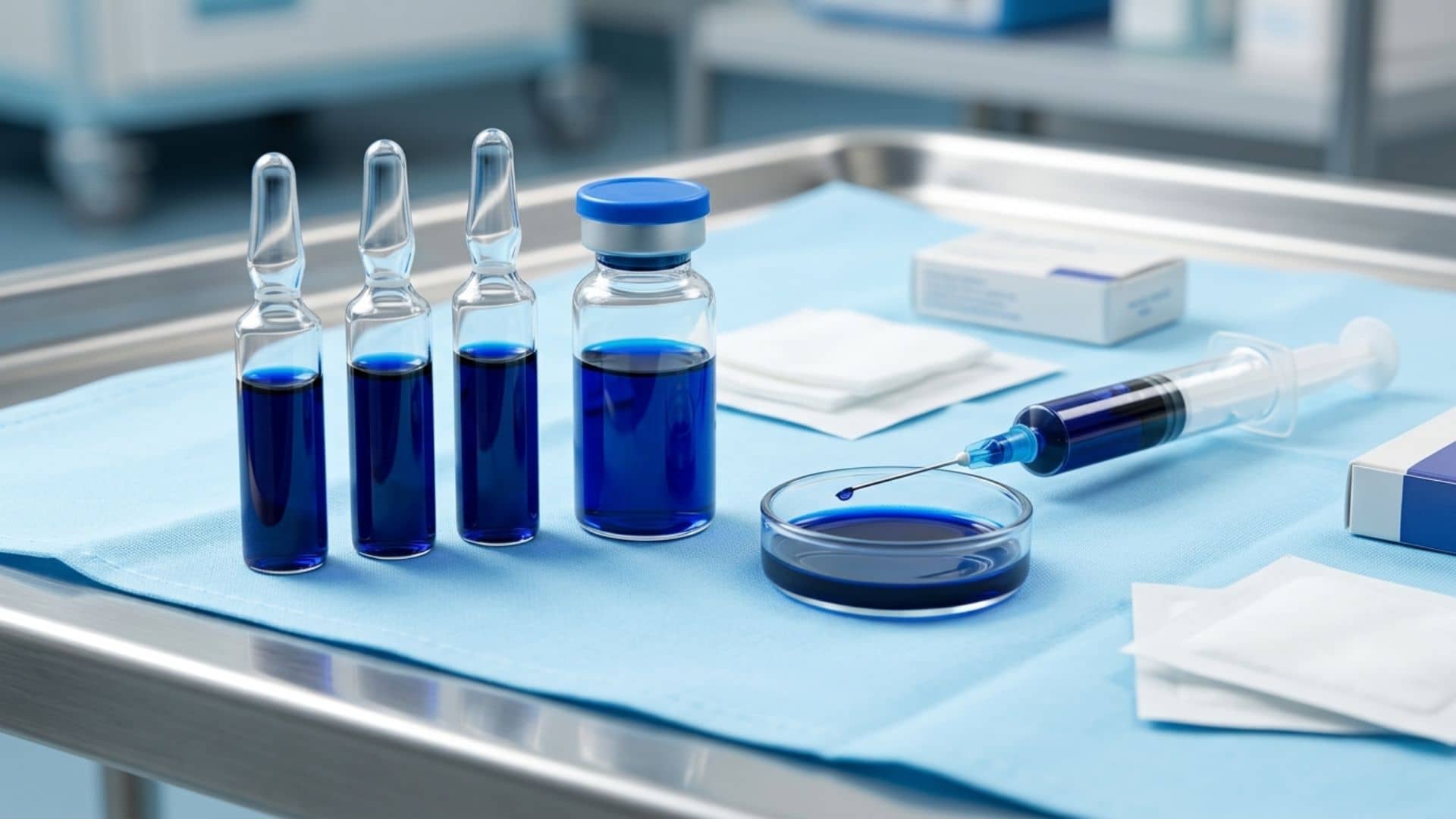 Blue Injection Methylene Blue Injection - Uses, Benefits & CureCell Dubai