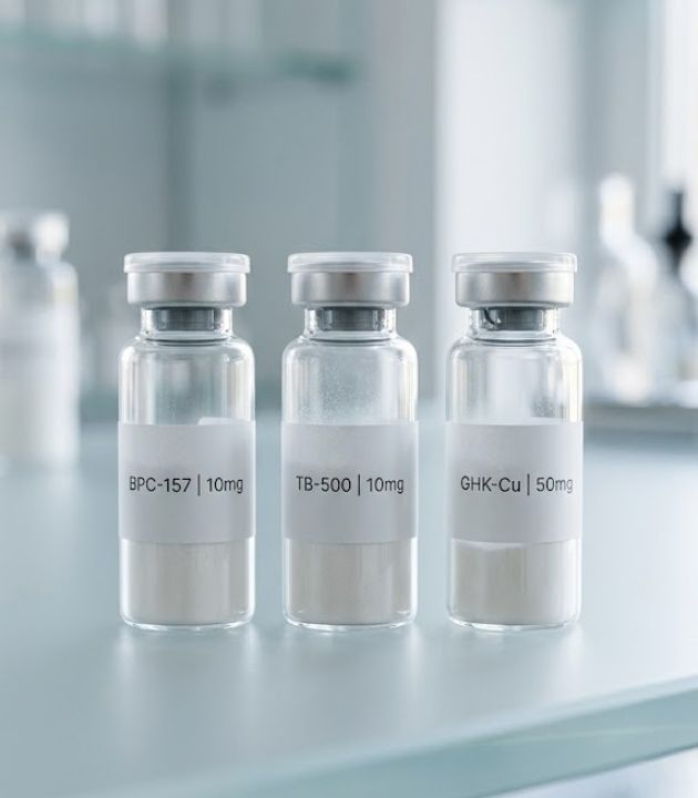 BPC-157 10mg + TB-500 10mg + GHK-Cu 50mg